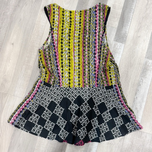 Anthropologie Meadow rue floral empire waist embroidered top ❤️ - Picture 5 of 7